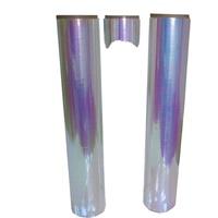 Film Angelina irisé arc-en-ciel pour applications fantastiques, rideaux, emballage de fleurs, poudre scintillante, gaufrage