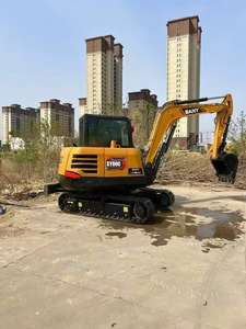 Hot Sale Used SANY 60C 6Ton Excavators Original Isuzu Engine Good Condition EPA Engine Auger <b>Attachment</b> breaker - Product Image 3