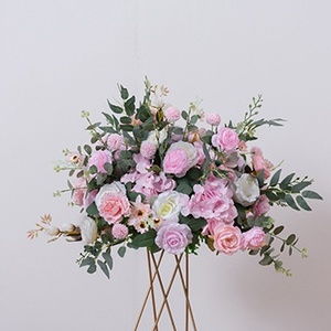 Centros de Mesa Románticos de Lujo para Bodas, Decoración de Jardín al Aire Libre, Rosas Rosadas Artificiales, Bola de Flores de Plástico, GreenLife - Product Image 4