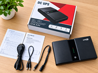 UPS Mini DC 20000MAH Baterai Lithium 18W/36W 220V Laris untuk Router WiFi dan CCTV