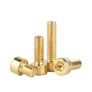 Tornillo de cabeza hueca hexagonal DIN912 de latón OEM Material de acero con pernos de categoría de producto de acabado liso - Product Image 5