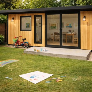 Cabane préfabriquée facile à installer, maison de jardin, assemblage rapide, pièce extérieure, sans travaux lourds, design modulaire, gain de temps - Product Image 6