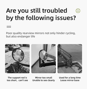 Xe máy và xe đạp chiếu hậu tay lái bên gương HD lồi xe đạp leo núi espejos Para moto cao cấp chất lượng xe đạp gương - Product Image 5