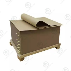 Virgin Wood Kraft <b>Paper</b> Kraft Board Brown Kraft <b>Paper</b> Roll for Shipping Packaging - Product Image 6