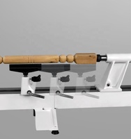 Rail de guidage d'extension spécial SINO STAHL pour tour à bois à lit étendu, adapté aux tours 1018 et 1218VD en O