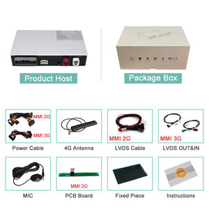 STWEI CarPlay sans fil pour Audi Q5 2010-2018 A4 A5 2008-2016 MMI 2G MMI 3G HN+R Car Play Android Auto Mirror Link Caméra de recul - Product Image 5