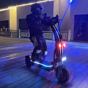 Double moteur double contrôleur 45a 11 pouces gros <span class=keywords><strong>pneu</strong></span> adulte <span class=keywords><strong>scooter</strong></span> électrique tout-terrain - Product Image 4