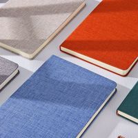 Carnet de notes scolaire A5 en tissu avec logo personnalisé