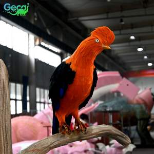 Modelo de Loro Animatrónico de Resina de Tamaño Real Gecai con Sonido Realista para Uso Comercial en Interiores - Product Image 2