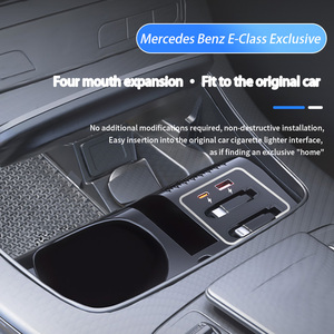 Accesorios para Automóviles Mercedes Benz GLC, <span class=keywords><strong>Estación</strong></span> de Carga Inteligente para Consola <span class=keywords><strong>Central</strong></span>, USB HUD, Cargador Rápido, Base de Expansión - Product Image 2