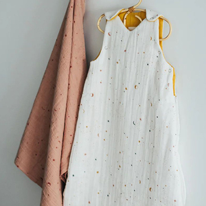 <span class=keywords><strong>Gigoteuse</strong></span> Bébé en Mousseline de Coton Bio 1.5 <span class=keywords><strong>tog</strong></span>, Sac de Couchage Bébé Sans Manches, Fabricant de Vêtements Personnalisés pour Bébés - Product Image 3