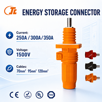 Connecteur de stockage d'énergie ESS à courant élevé 250A/300A/350A, prise de courant haute tension 1500V, bornier de batterie droit