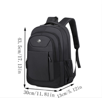 Sac à dos pour ordinateur portable en nylon personnalisé pour homme, sac à dos de voyage imperméable, sacs à dos de randonnée en peluche à cordon pour enfants