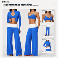 Veste courte à col montant et fermeture éclair sur le devant pour femme, manches longues avec passe-pouces, brossée, séchage rapide, respirante, pour yoga, course à pied et fitness
