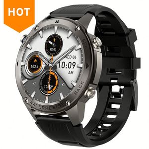 5ATM IP68 Waterproof GPS Outdoor Sport Smart Watch AMOLED Heart Rate Blood Oxygen BT Call Sleep <b>Tracker</b> Magnetic Silica Gel Dual - Product Image 1