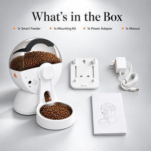 Comedero Inteligente para Gatos con Montaje en Jaula o en el Suelo, con Aplicación WiFi, Cámara de 2MP y Control de Porciones - Product Image 5