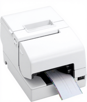 Imprimante thermique de reçus et d'étiquettes POS mini TM-H6000V, garantie 2 ans, en stock, vitesse 350 mm/sec, noir et blanc