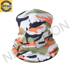 Pañuelo de camuflaje con protección solar para exteriores, máscara de cuello para pesca, ciclismo, toalla facial mágica, protector de cuello deportivo de malla transpirable - Product Image 4