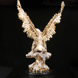 Vendita calda Del Mestiere, Regalo Della Decorazione Articoli di Artigianato della resina aquila scultura - Product Image 3