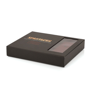 Caja Plegable Magnética de Cartón Negro Mate, Cajas de Embalaje para Regalos con Logotipo Personalizado - Product Image 5