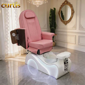 เก้าอี้นวดทำเล็บเท้าหรูหราแบบขายส่ง พร้อมอ่างแช่เท้าไฟฟ้า เก้าอี้ทำเล็บเท้าสปาไฟฟ้าสำหรับร้านทำเล็บ สินค้ามาใหม่ ราคาถูก - Product Image 5