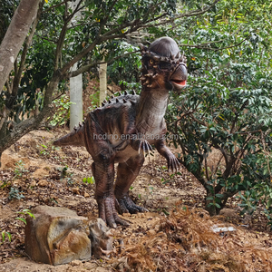 Chuyên Nghiệp khủng Long Nhà cung cấp zigong thực sự sống Kích thước animatronic khủng long pachycephalosaurus khủng long điện với phong trào - Product Image 3
