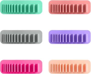 Yds Treo Tường Trang Điểm Bàn Chải Tổ Chức Silicone Mỹ Phẩm Lưu Trữ Giá Khô Treo Bàn Chải Chủ - Product Image 4