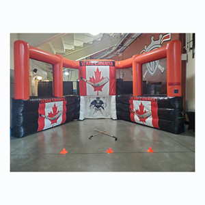 Nouveau jeu de hockey sur glace gonflable avec tir au slap shot, jeu de tir sur glace pour la vente - Product Image 1