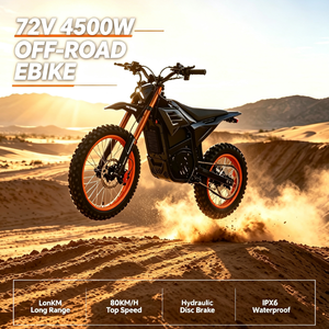 Moto tout-terrain longue portée de 17 pouces |   Moto tout-terrain à grande vitesse 80 km/h avec moteur 4500W et autonomie de 120 km - Product Image 3