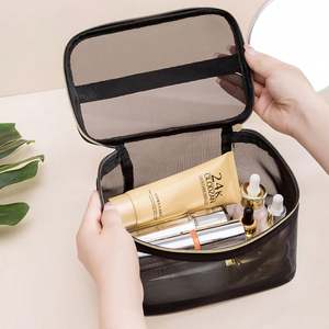 Bath Leakage Bath <b>Wash</b> <b>Bag</b> Portable Lightweight Large Capacity Mesh <b>Bag</b> Travel Storage Cosmetic <b>Bag</b> - Product Image 2