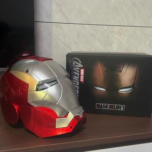 <span class=keywords><strong>Casco</strong></span> de <span class=keywords><strong>Iron</strong></span> <span class=keywords><strong>Man</strong></span> <span class=keywords><strong>MK5</strong></span> Jarvis Luminoso con Apertura y Cierre Manual, Máscara de Juguete para Disfraces de Niños - Product Image 3