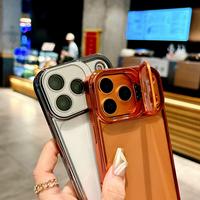 Coques de téléphone magnétiques mates à protection intégrale 360° pour iPhone 17 Pro Max avec support antichoc et chargement sans fil