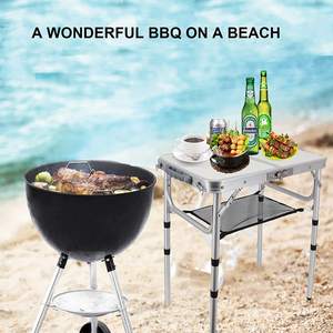 Woqi โต๊ะพับกลางแจ้ง | ตารางตั้งแคมป์อลูมิเนียมขนาดกะทัดรัดพิเศษ - Product Image 2