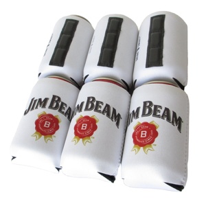 <b>Collapsible</b> Magnetic Neoprene Can Coolie for 12oz Beer Cans - Product Image 5
