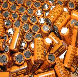 EPCOS Orange 100UF 50V High Temperature <strong>Resistant</strong> 125degree <strong>Ever</strong> Filter Electrolytic Capacitor - Product Image 2