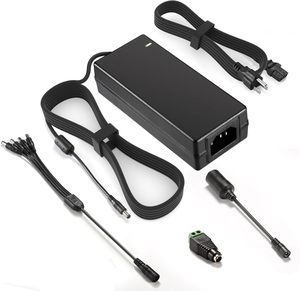 Convertidor de Corriente Alterna <span class=keywords><strong>a</strong></span> Corriente Directa de 110v <span class=keywords><strong>a</strong></span> <span class=keywords><strong>12v</strong></span> 6A 72W - <span class=keywords><strong>Adaptador</strong></span> de Encendedor de Cigarrillos para Automóvil <span class=keywords><strong>a</strong></span> <span class=keywords><strong>Enchufe</strong></span> de <span class=keywords><strong>Pared</strong></span> para Compresor de Aire, Inflador de Neumáticos - Product Image 2