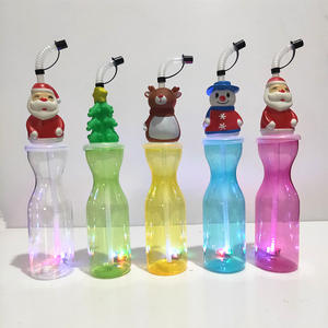 Vasos de Limonada con Tapa y Pajitas, con Diseño de Animales en 3D, Iluminación LED, Personalizables con Logotipo, para Niños - Product Image 6