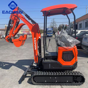 حفارة صغيرة بمحرك قوي، آلة حفر للبساتين والمزارع، حفارة زاحفة صغيرة للهندسة البلدية، حفارة صغيرة محمولة - Product Image 6