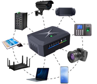 UPS DC Mini Portabel 60W dengan Baterai Lithium Kapasitas Dapat Diperluas untuk Cadangan Darurat Kamera CCTV Saat Pemadaman Listrik