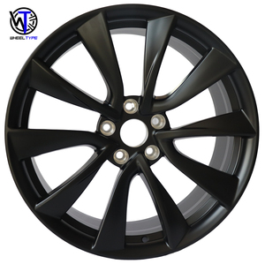 Jantes forgées sur mesure, 1 pièce, concaves profondes, 5x112 5X114.3 5x120 17 18 19 20 21 22 pouces, monobloc, pour Tesla Model 3/Y/X/<span class=keywords><strong>S</strong></span> - Product Image 1