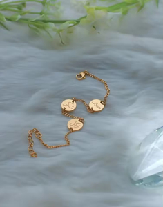 Bonheur Bracelet Pièce Charme Patience Gratitude Confiance Unisexe Bracelet Pièce <span class=keywords><strong>Arabe</strong></span> <span class=keywords><strong>Sabr</strong></span> Shukr Tawakkul Bracelet Islamique - Product Image 2
