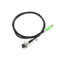 Connecteur femelle ODC étanche IP68 de fabrication chinoise pour extérieur, mâle et femelle vers LC, câble de raccordement à fibre optique polarisée PM 2 cœurs