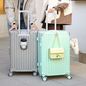 Valise à roulettes légère de 20 pouces Love Migratory Birds avec roues pivotantes pour les voyages d'affaires - Product Image 3