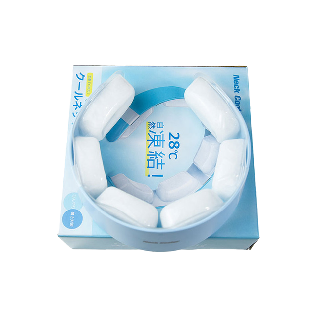 Hot Cold Packs Personal Air Conditioner Neck Cooler 28 PCM Materials Elastic Neck Support Outdoor Use Cooling Heating Stress