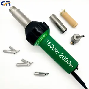 ChingRay熱工業用ガン1600w2000wホットエアガン工業用溶接プラスチックSpryaタワーPVC床水タンクプラスチックシート