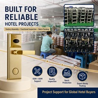 Serrure de porte intelligente EBKN pour portes en bois/aluminium, en alliage de zinc, avec logiciel de gestion gratuit sur le cloud, système de sécurité de haute qualité