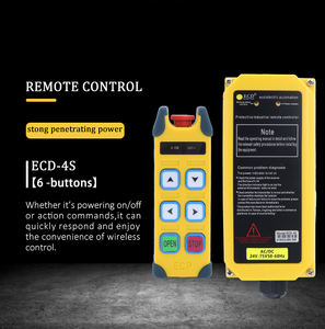 Control remoto de grúa inalámbrico Conmutación de doble voltaje Máquina herramienta CNC Industria Eot Control remoto de grúa - Product Image 2