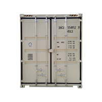 Conteneur de fret intermodal standard ISO à stockage latéral complet, conteneur d'expédition robuste de 40 pieds à ouverture latérale