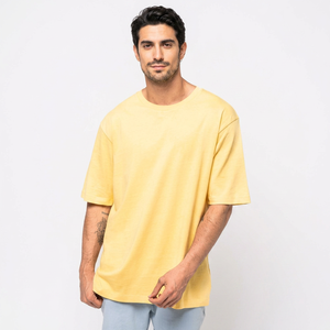 T-shirt Homme 100% Coton Haute Qualité, Coupe Ample, Personnalisable avec Broderie et Impression, Style Hip Hop – Grande Vente - Product Image 1