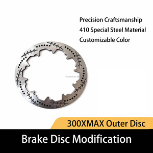 <span class=keywords><strong>จาน</strong></span><span class=keywords><strong>เบรค</strong></span>มอเตอร์ไซค์ขนาด 300 มม. สำหรับ Yamaha <span class=keywords><strong>XMAX</strong></span> ปี 2017-2025, โรเตอร์ด้านนอกแบบดัดแปลง, จัดจำหน่ายจากโรงงาน - Product Image 1